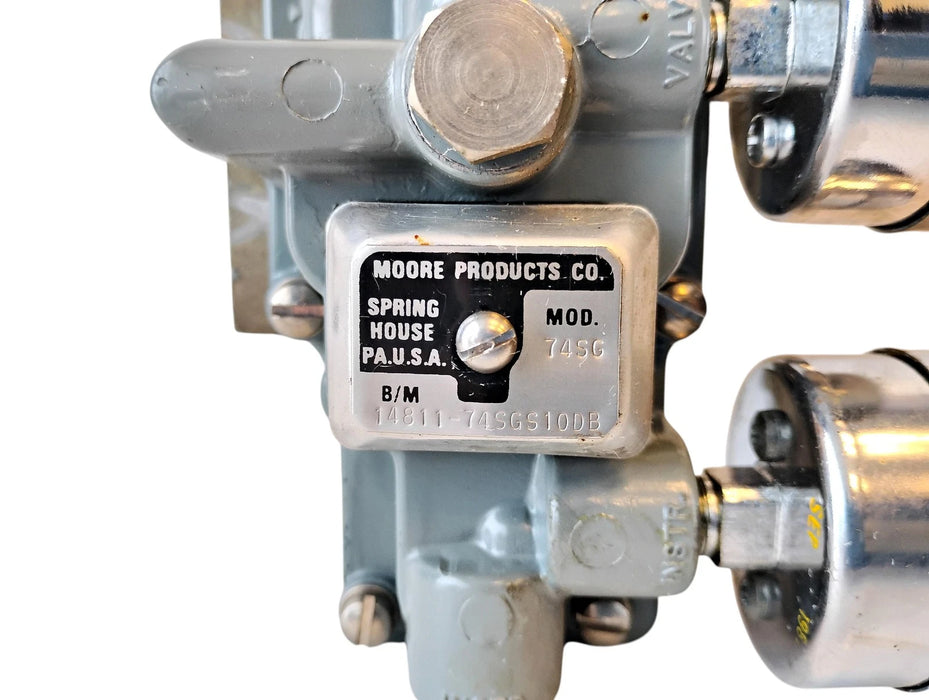 Moore Products 14811-74SGS10DB Valve Positioner
