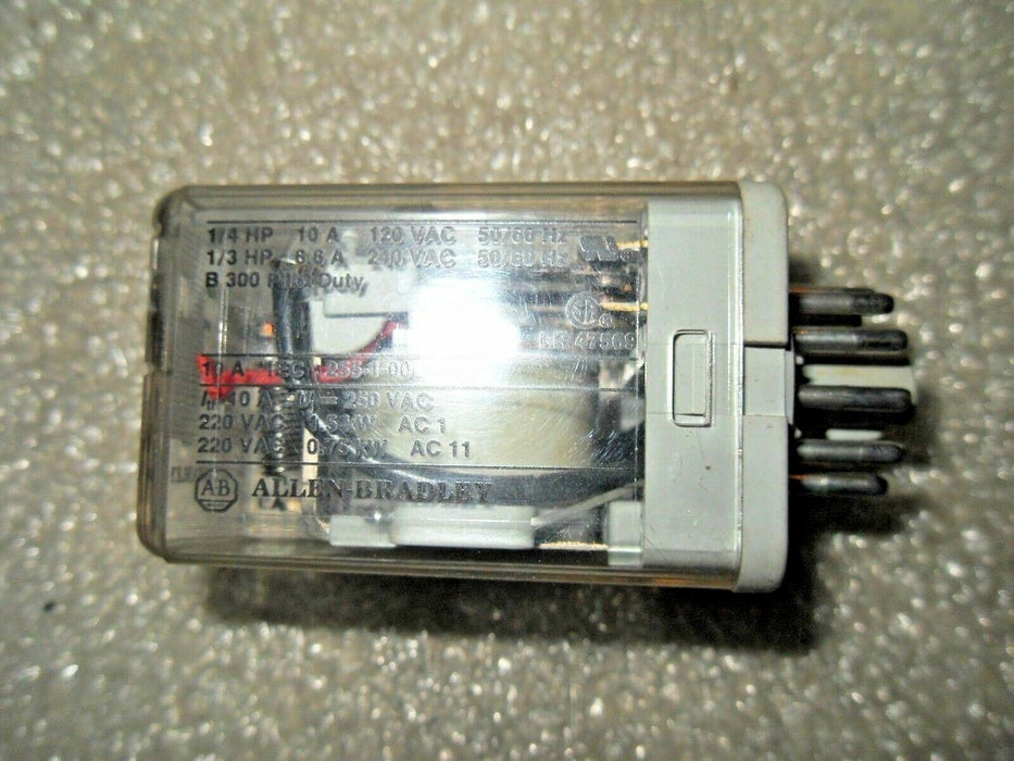 1 Allen-Bradley 700-Ha33A12 12Vac 10A Control Relay