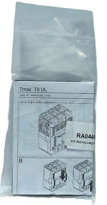 ABB T3N175 SACE TMAX 175 A 3 Pole AC Circuit Breaker