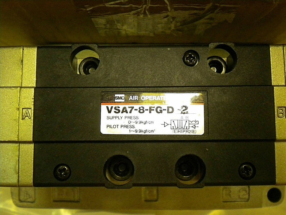 SMC Pilot Valve VSA7-8-FG-D-2 14-145 Psi
