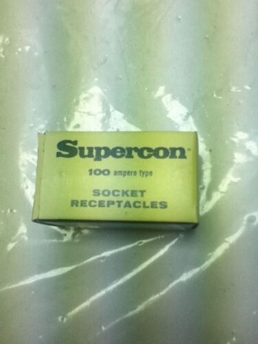 Superior Electric RS100GB Black Receptacle