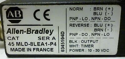 Allen-Bradley 45MLD-8LEA1-P4 Photoelectric Proximity Sensor