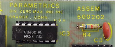 Parametrics 600202 Printed Circuit board