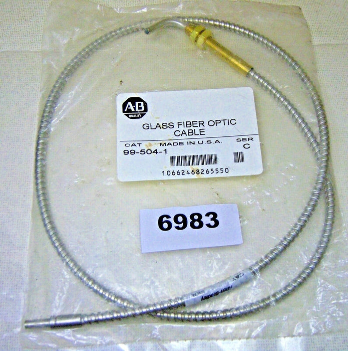 Allen-Bradley 99-504-1 Glass Fiber Optic Cable for Photoswitch