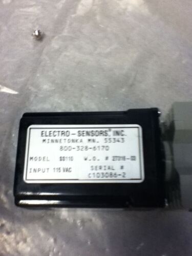 ELECTRO-SENSORS SS-110 DIN RAIL MOUNT SLOW SPEED SWITCH