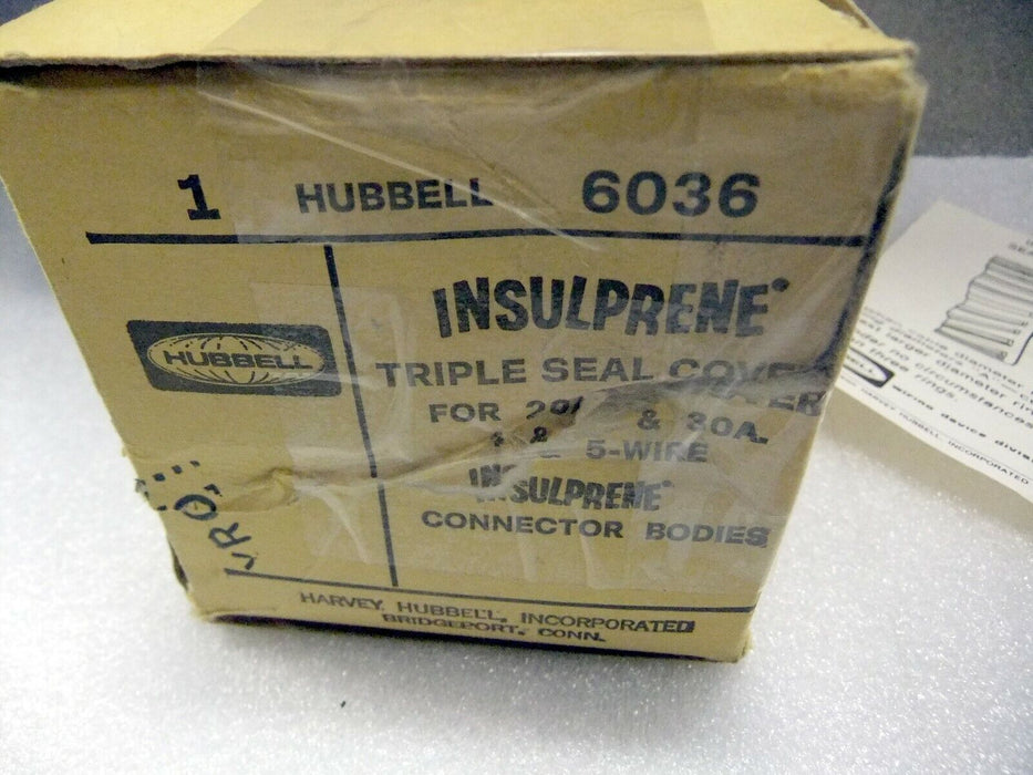 Hubbell Weatherproof Cover Black 6036