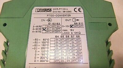 Phoenix Contact PT100 Converter MCR-PT100-U