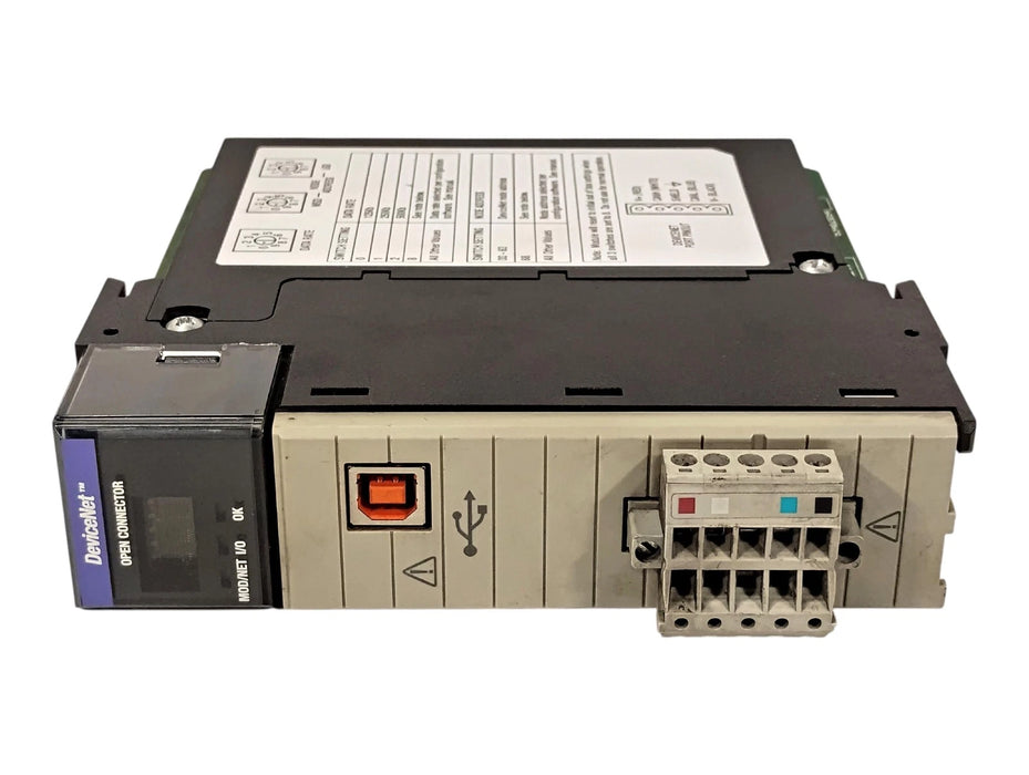 Allen-Bradley 1756-DNB Ser C F/W Rev 10.005 24 VDC Digital PLC Module No Cat Rev