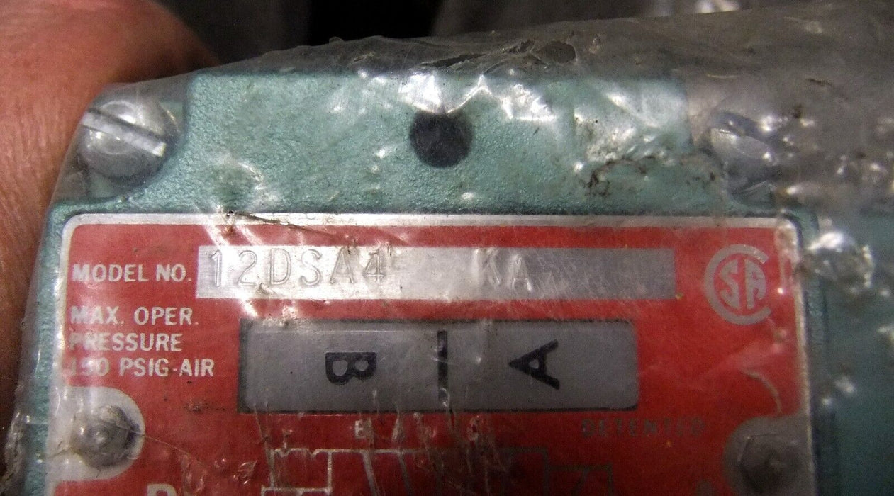 Asco Numatics 12DSA4KA 12DSA407KA Valve