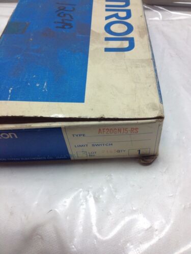 OMRON AF20GNJ5-RS LIMIT SWITCH