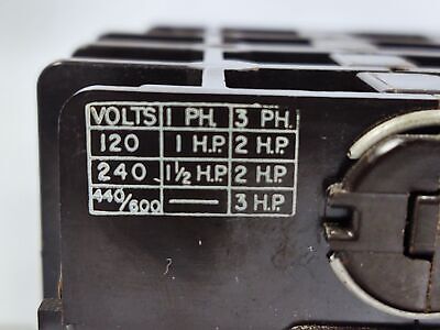 ITE 2200-EB240AA 600V 30A 2-Pole Contactor with 110/120V Coil