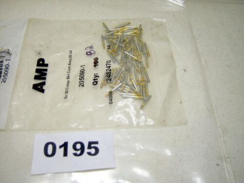 Lot of 82 Amp Crimp Pins 24-20