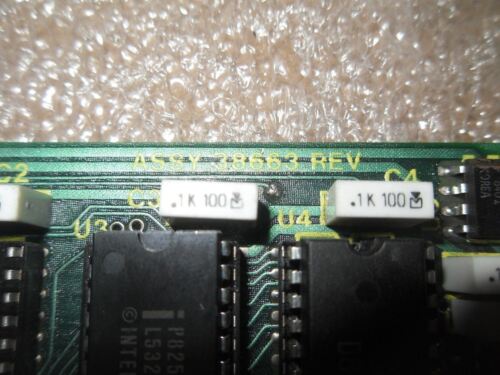 Zymark 38663 Module EIA Card