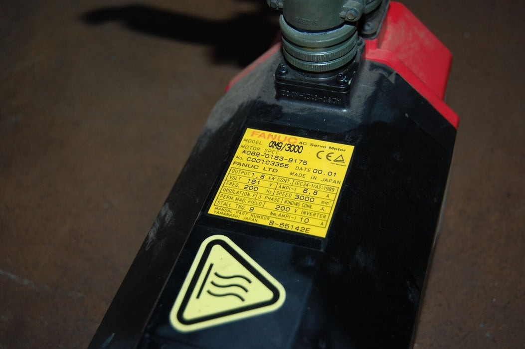 FANUC SERVO MOTOR A06B-0163-B175