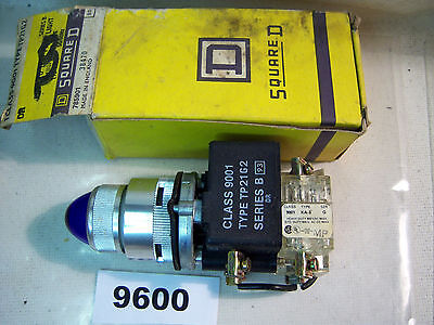 Square D Pilot Light Blue 9001-TP21G2