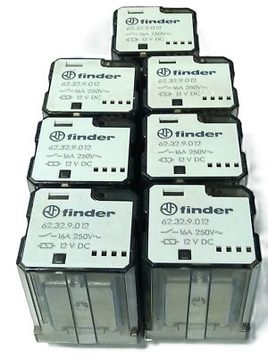 Finder 62.32.9.012 250 V 16 A Miniature Ice Cube Power Relay