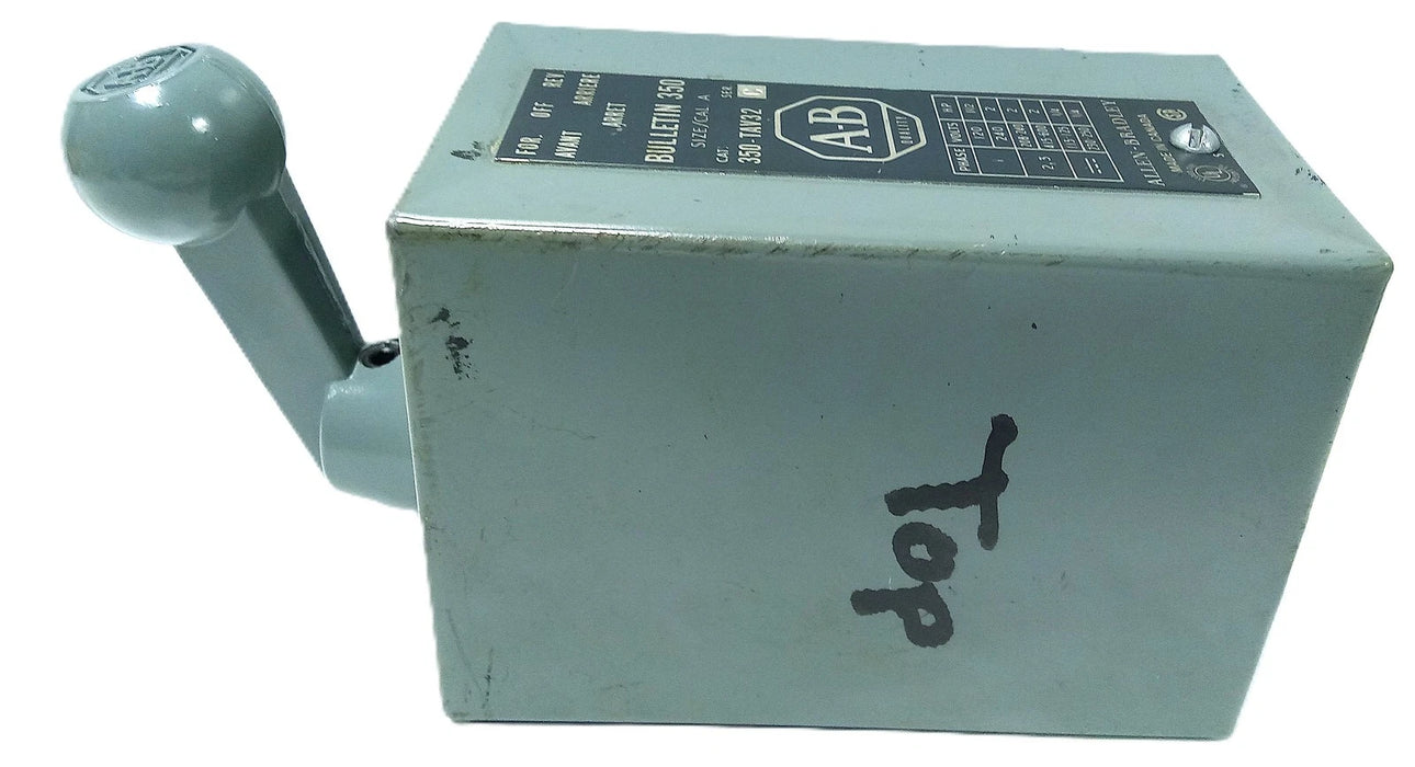 Allen-Bradley 350-TAV32 600 V AC 3-Position Reversing Drum Switch