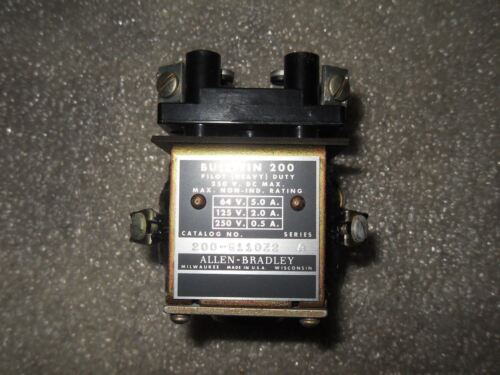1 Allen-Bradley 200-G110Z2 TYPE G DC RELAY