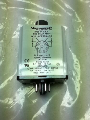 STRUTHERS-DUNN W211ACPSOX-18 TIME DELAY RELAY