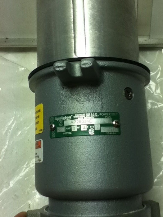 APPLETON AP20034E AMP PLUG