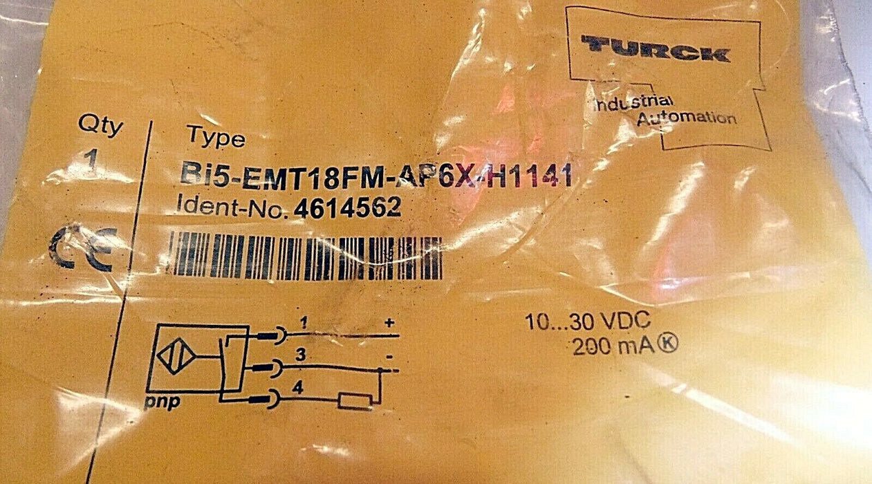 Turck Proximity Sensor BI5-EMT18FM-AP6X-H1141