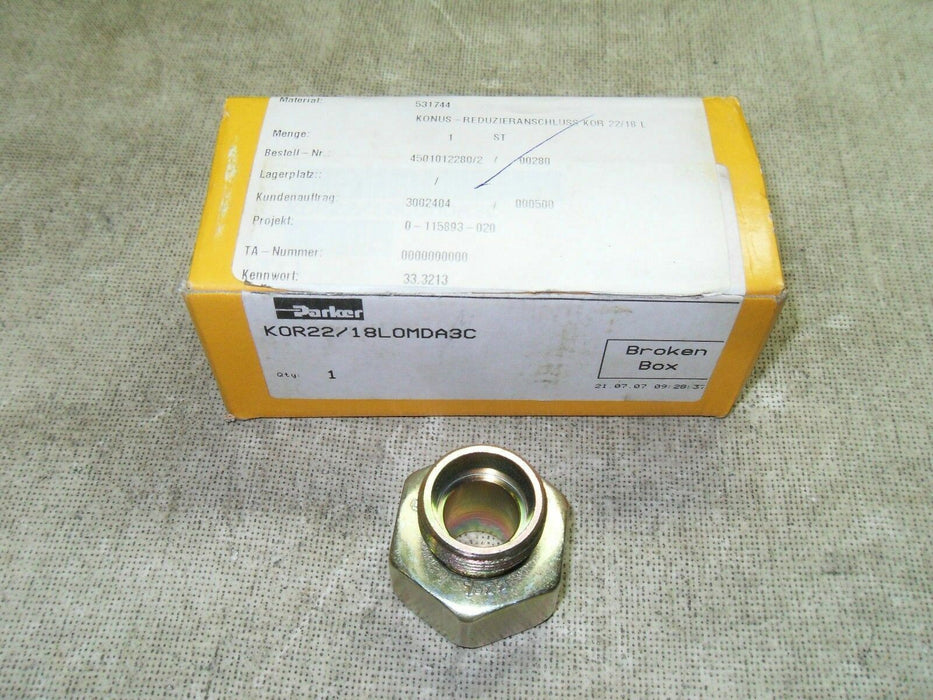 Parker Kor22/18Lomda3C Reducing Connector