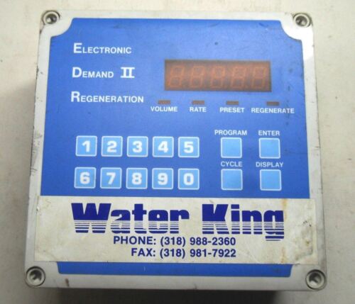 1 WATER KING 57820-402 ELECTRONIC DEMAND REGENERATION II