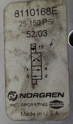 Norgren 8110168E Air Pilot Solenoid Valve