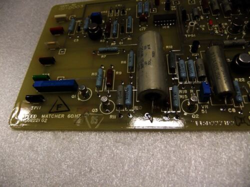 GE Speed Matcher Board 115D2221G2