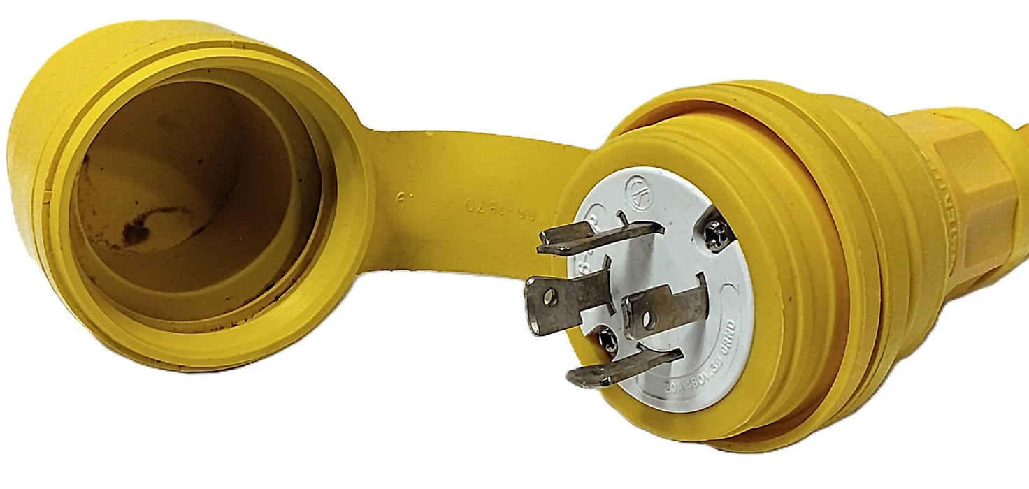 Hubbell HBL26W76 480 V AC 20 A 4 Wire 3 Pole Twist-Lock Plug