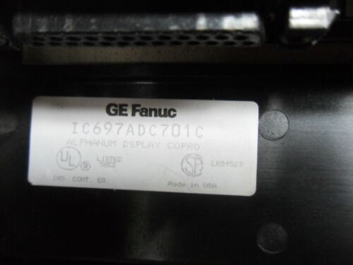 GE Fanuc IC697ADC701C IC697MEM719B Display Co-Processor
