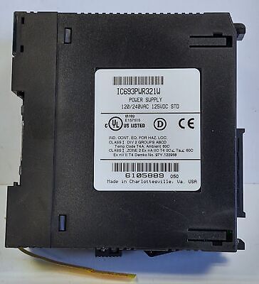 GE IC693PWR321W PLC Power Supply