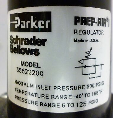 Parker 0356222000 Pressure Regulator