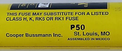 Bussmann LPS-RK-40SP LOW-PEAK 600V 40A Class J Current-Limiting Time Delay Fuse