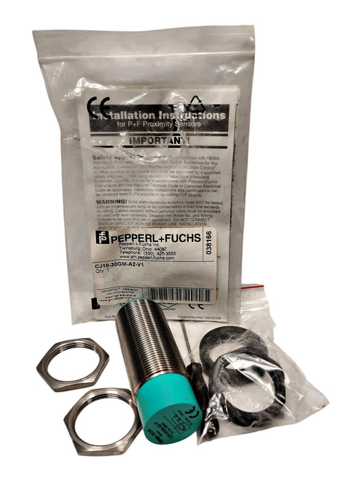 Pepperl Fuchs CJ10-30GM-A2-V1 10-60 V DC Capacitive Proximity Sensor
