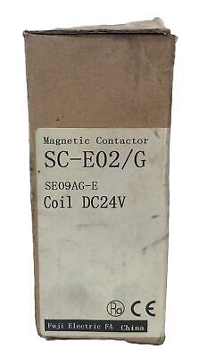 Fuji Electric SC-E02/G 24 V DC Coil 20 A 3 Pole Contactor