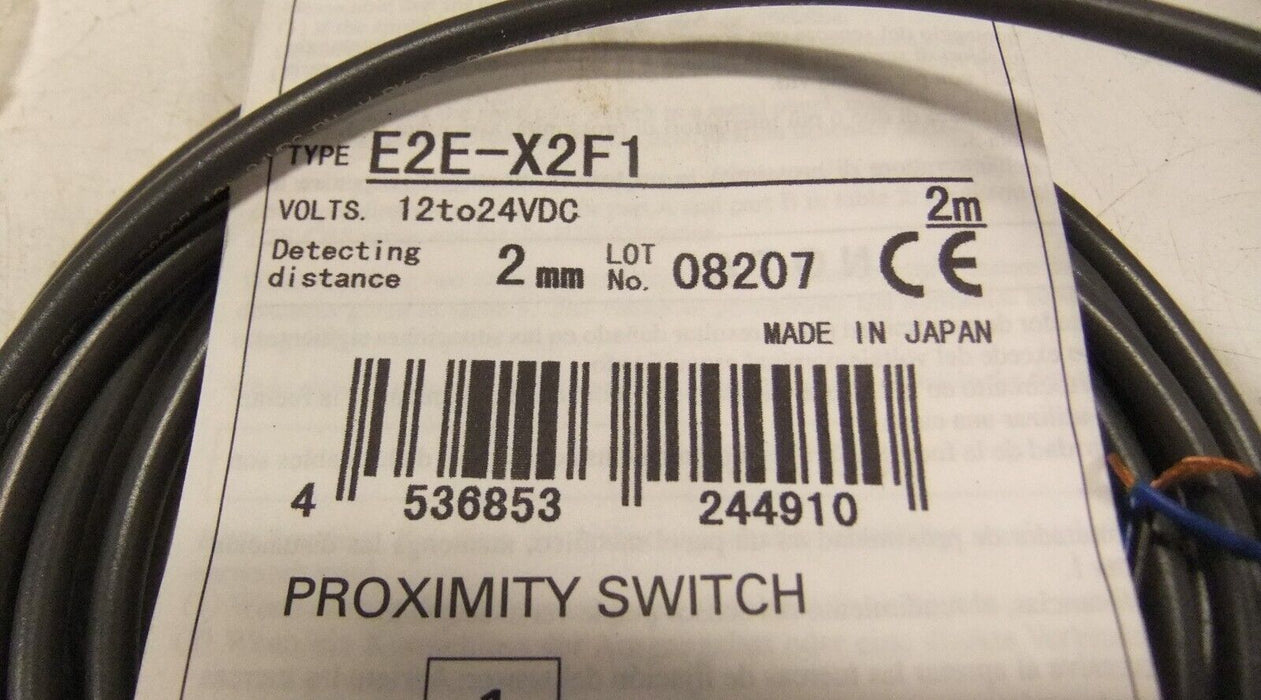 Omron E2E-X2F1 Proximity Switch