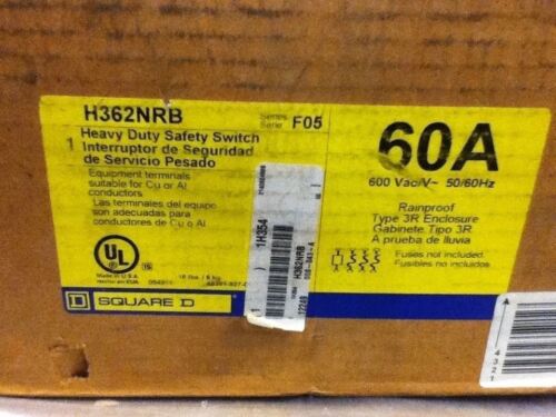 Square D H362NRB Safety Switch