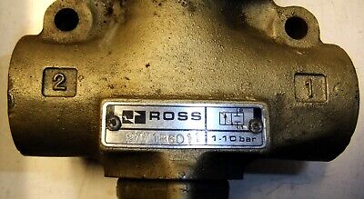 Ross Valve 2771B6011 1-10Bar 110/120V