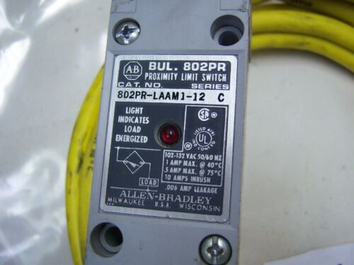 Allen-Bradley Proximity / Limit Switch 802PR-LAAM1-12 32VAC