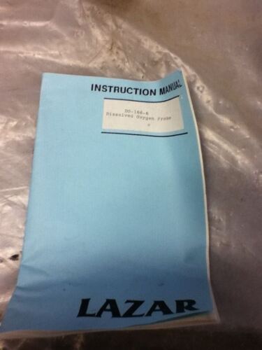 LAZAR DO-166 DISSOLVED OXYGEN PROBE