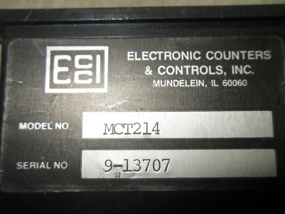 Electronic Counters & Controls MCT214 Digital Timer