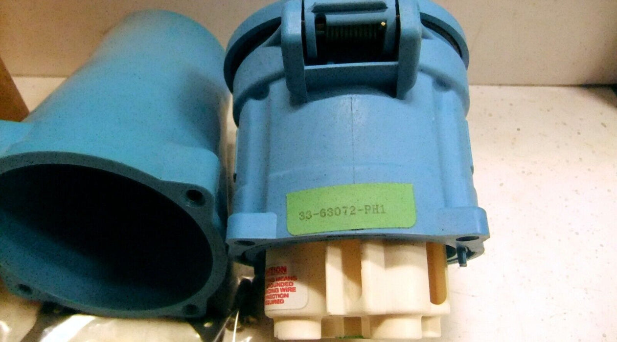 Meltric 60 Amp Type DS Decontactor / Plug 33-63072-PH1 250V