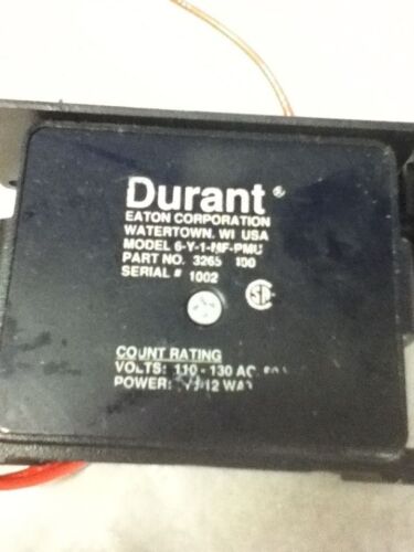 DURANT 6-Y-1-MF-PMU COUNTER- NO BOX
