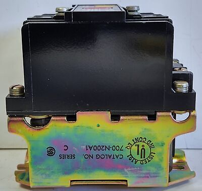 Allen-Bradley 700-N200A1 2 Pole 10 A 115/120 VAC Relay