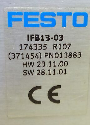 Festo FES18410AD2 RN0101171 145 psi Pneumatic Valve Assembly