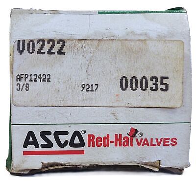 ASCO VO222 V0222 002 3/8 in Flow Control Valve