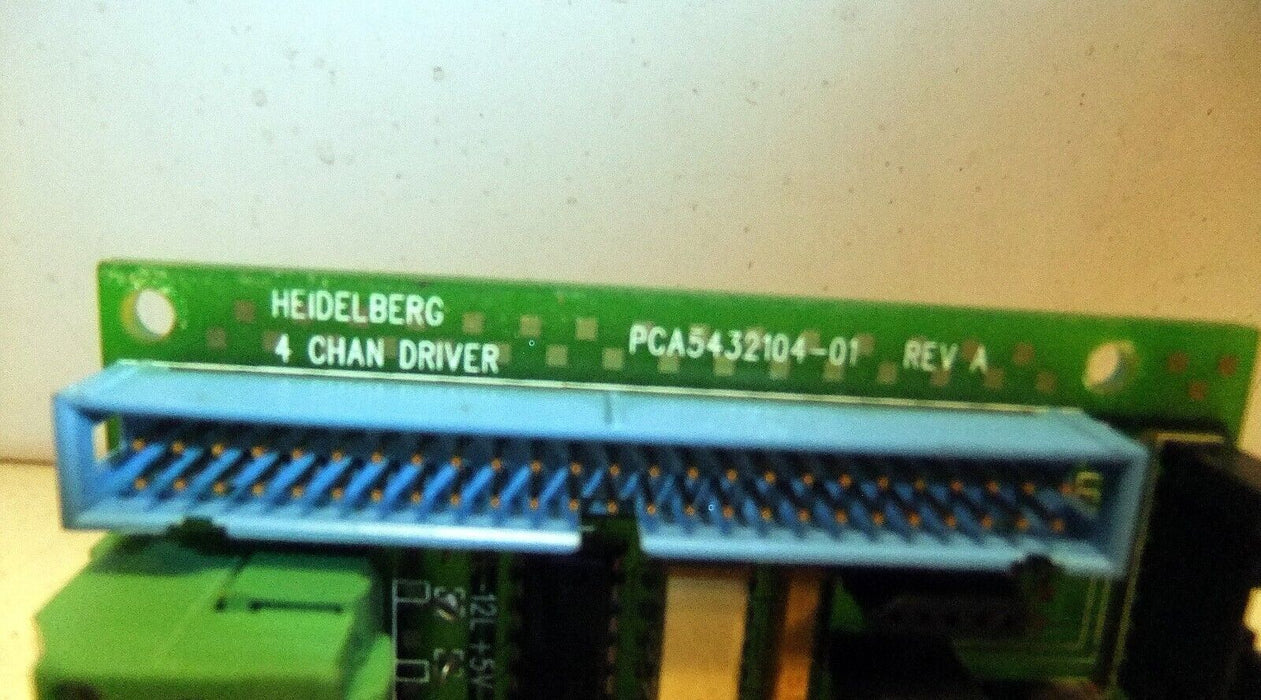 Heidelberg PC Board for 4 Channel Driver PCA5432104-01