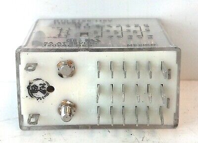 Potter & Brumfield R10-E1X6-115V 115VAC Coil 120VAC Contact 5A 6PDT Power Relay