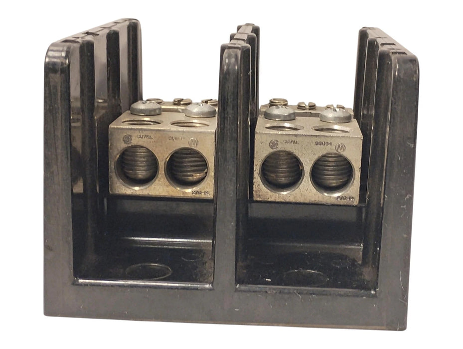Marathon 1432555 600 V AC/DC 350 A 2-Pole Power Distribution Block